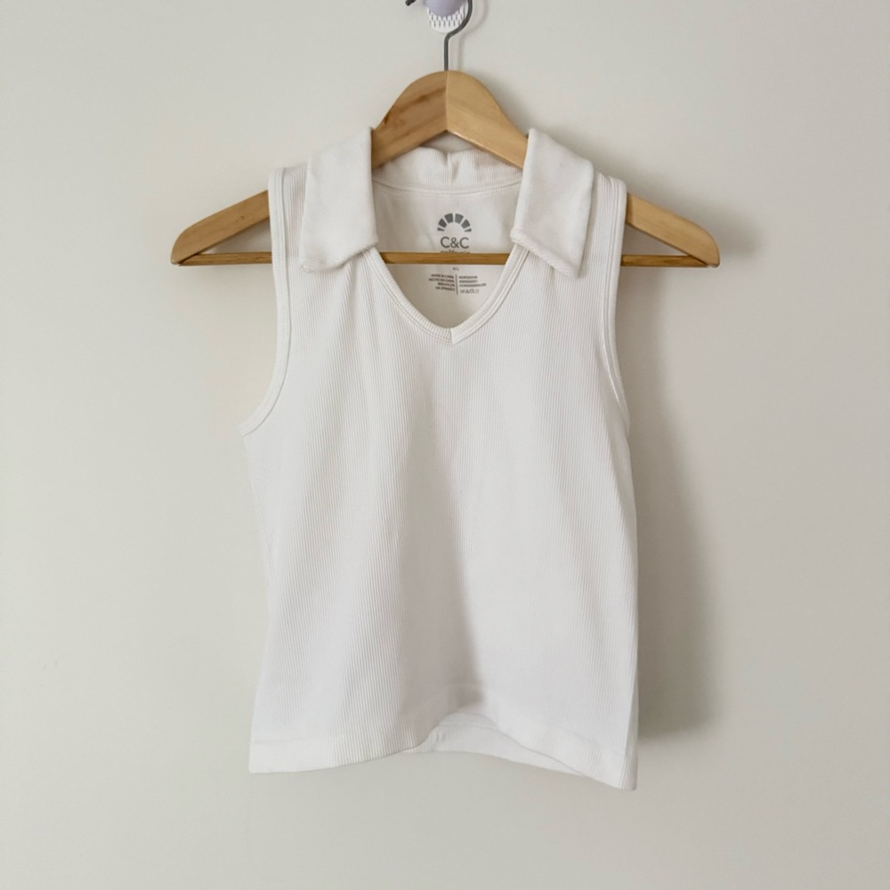 🌱2/$10 | C&C Sleeveless Collared Top